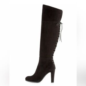 Stuart Weitzman Lace me up suede boots RETAIL 850